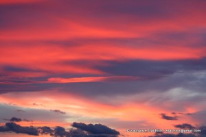 sunset from Petroglyph Point