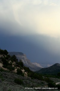 storm over mesas / western CO