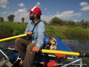 Brian and Chief / New Fork River WY